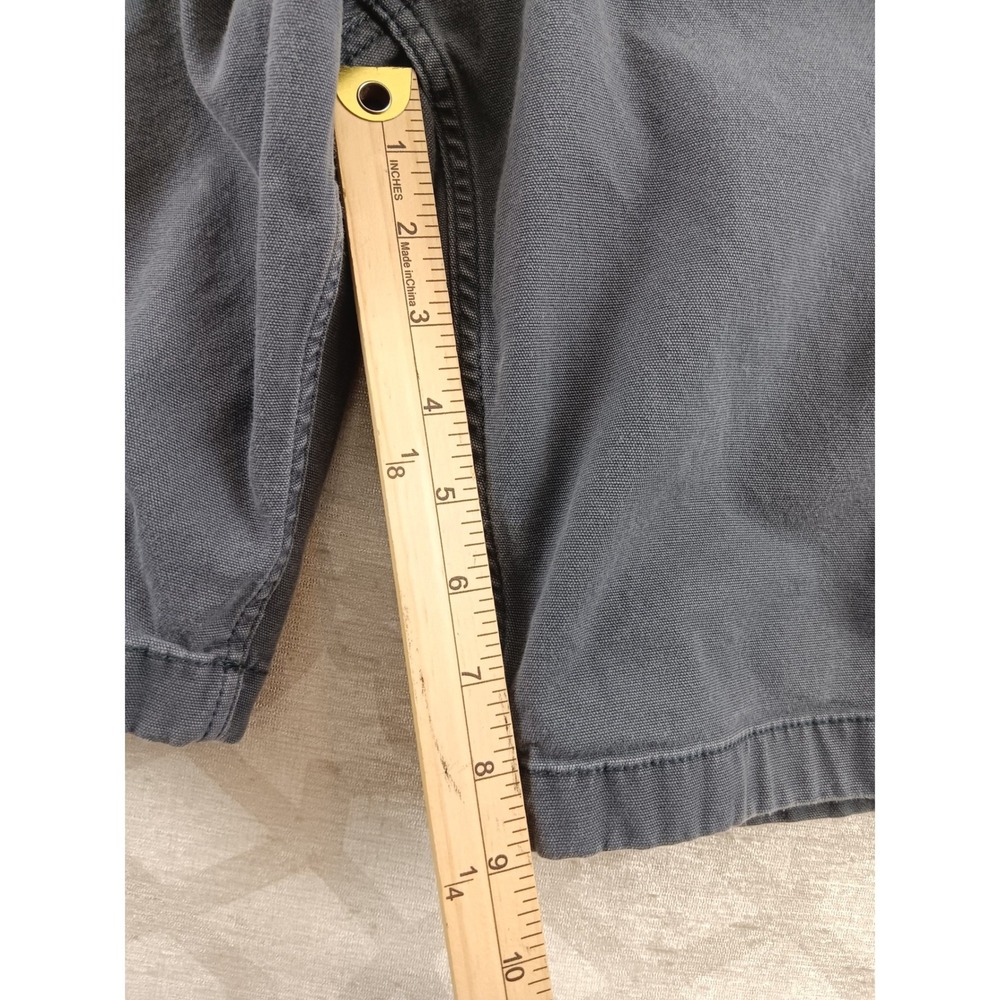 Carhartt Mens Relaxed Fit Cargo Shorts Gray Size 38 Built to Serve - Picture 5 of 9
